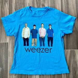 NWOT Daydreamer Weezer Blue Album Band Tee Small